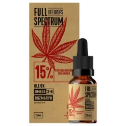 Full Spectrum Life Drops 15% CBG, olejek konopny, 15 ml