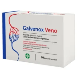 Galvenox Veno, 500 mg, kapsułki twarde, 60 szt.