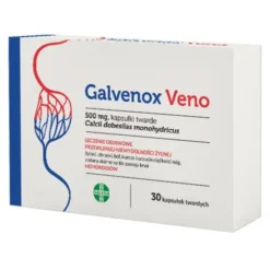 Galvenox Veno, 500 mg, kapsułki twarde, 30 szt.