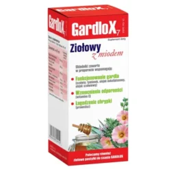 Gardlox 7, syrop ziołowy z miodem, 120 ml
