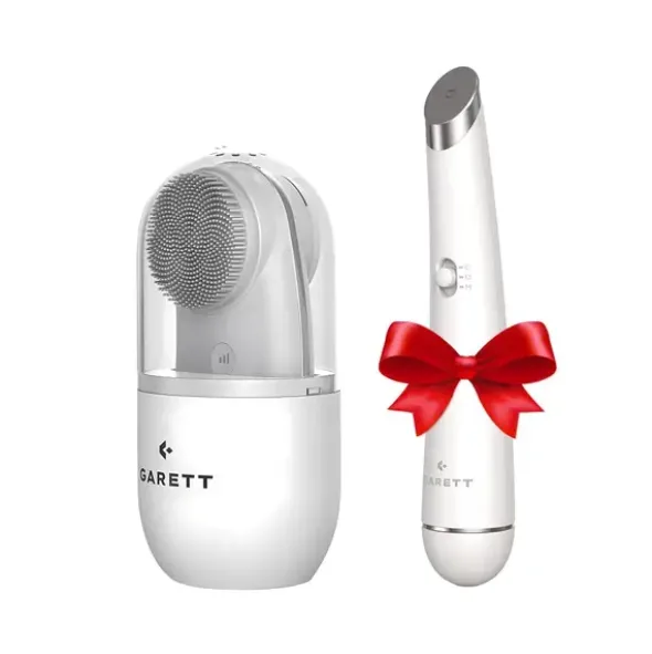 Garett Beauty Multi Clean + Glow Eye, zestaw urządzeń do pielęgnacji skóry, 2 szt.