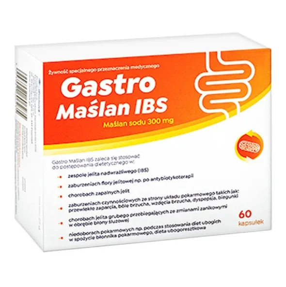 Gastro Maślan IBS, 300 mg, kapsułki, 60 szt.