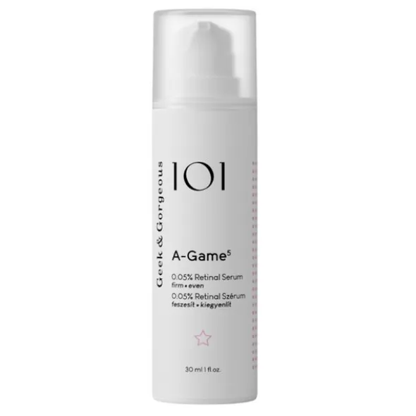 Geek & Gorgeous A-Game 5, serum z 0,05% retinalu, 30 ml
