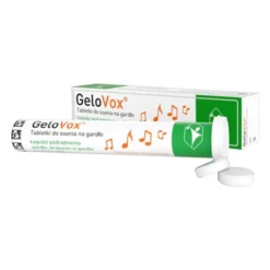 GeloVox, tabletki do ssania na gardło, cytrusowo-mentolowe, 20 szt.
