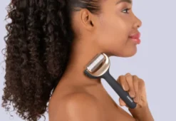 Geske MicroNeedle Face & Body Roller 9 w 1, roller do mezoterapii mikroigłowej, czarno-złoty, 1 szt.