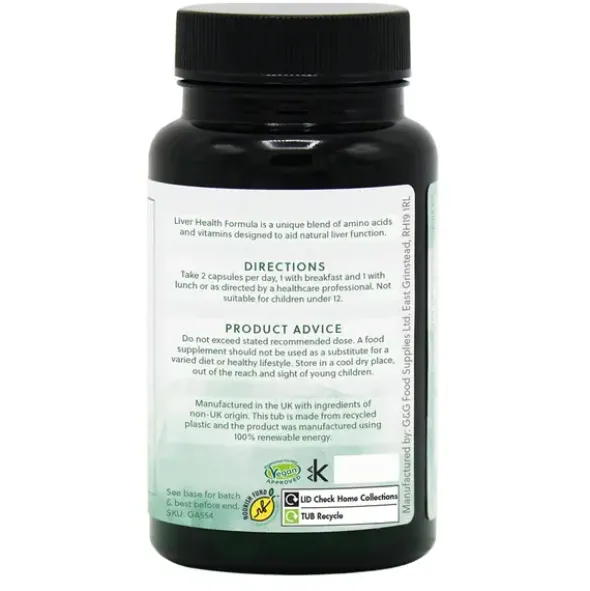 G&G, Liver Health (Zdrowie Wątroby), kapsułki, 60 szt.