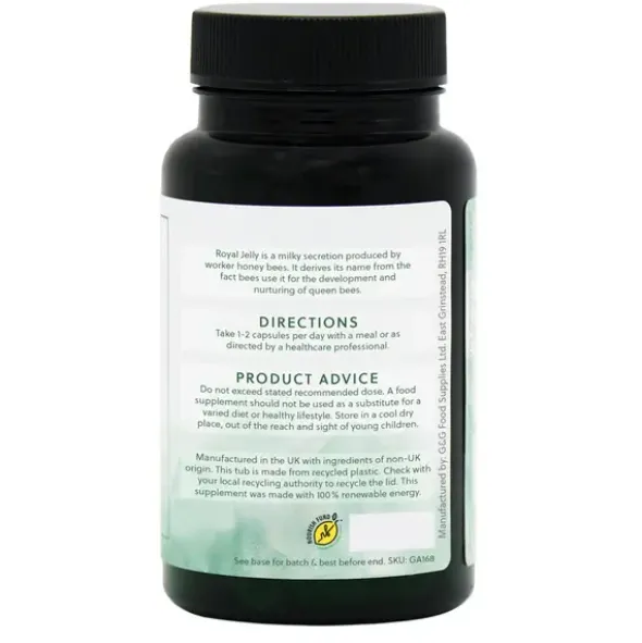 G&G, Royal Jelly Mleczko Pszczele 600 mg, kapsułki, 60 szt.