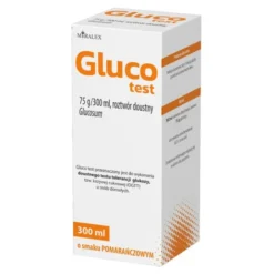 Gluco test, 75 g, roztwór doustny, 300 ml