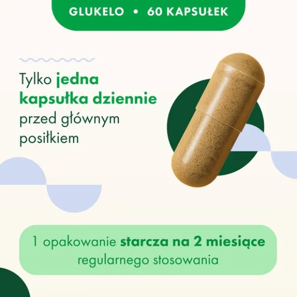 Glukelo, kapsułki, 60 szt.