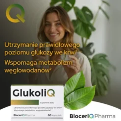 GlukoliQ, kapsułki twarde, 60 szt.