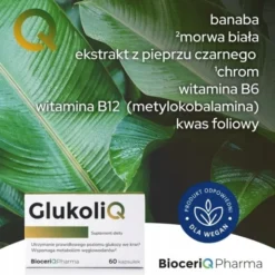 GlukoliQ, kapsułki twarde, 60 szt.