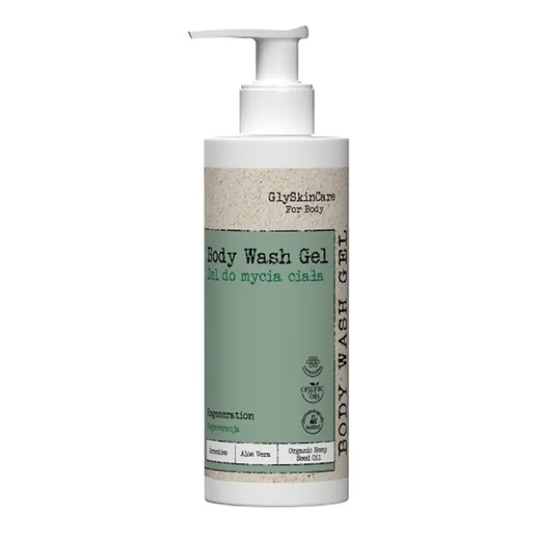 GlySkinCare For Body, regenerujący żel do mycia ciała, 200 ml