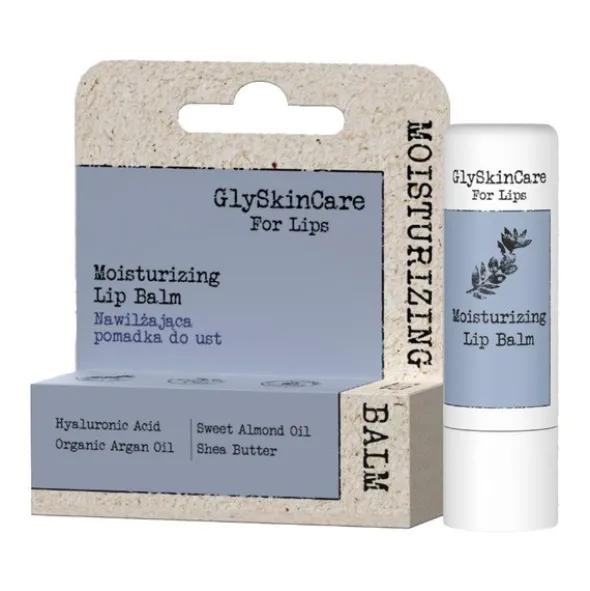 GlySkinCare, nawilżająca pomadka do ust, 4,9 g
