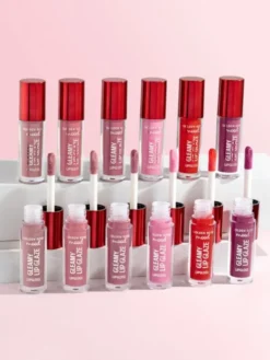 Golden Rose, Gleamy Lip Glaze, błyszczyk do ust, nr 201, 4,7 ml