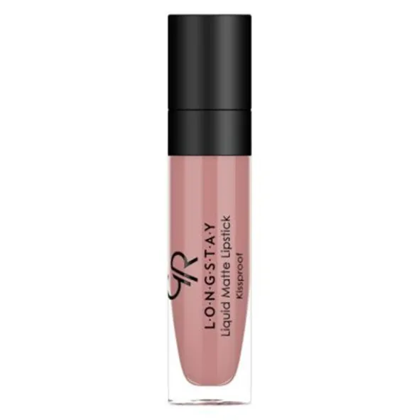 Golden Rose Longstay Liquid Matte Lipstick, matowa pomadka w płynie, 01, 5,5 ml