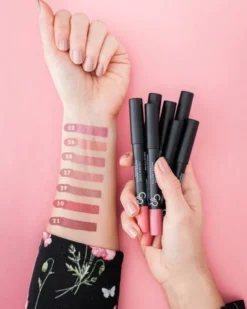 Golden Rose Matte Crayon Lipstick, matowa pomadka w kredce, 02, 3,5 g