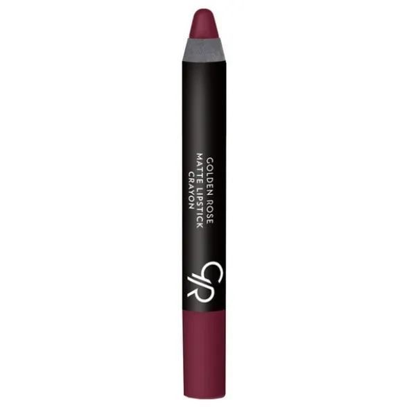 Golden Rose Matte Crayon Lipstick, matowa pomadka w kredce, 19, 3,5 g