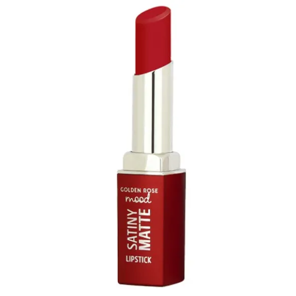 Golden Rose Mood Satiny Matte Lipstick, matowa pomadka do ust, 08, 3,5 g