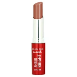 Golden Rose Mood Sheer Bright Lipstick, połyskująca pomadka do ust, 104, 3,3 g