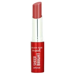 Golden Rose Mood Sheer Bright Lipstick, połyskująca pomadka do ust, 102, 3,3 g