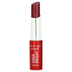 Golden Rose Mood Sheer Bright Lipstick, połyskująca pomadka do ust, 108, 3,3 g