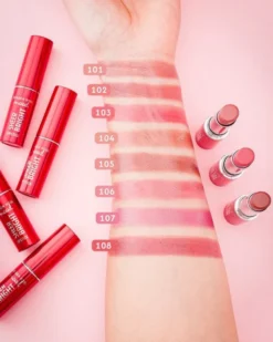 Golden Rose Mood Sheer Bright Lipstick, połyskująca pomadka do ust, 105, 3,3 g