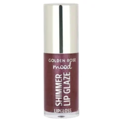 Golden Rose, Mood Shimmer Lip Glaze, błyszczyk do ust z drobinkami, nr 254, 6 ml