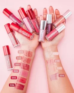 Golden Rose, Mood Shimmer Lip Glaze, błyszczyk do ust z drobinkami, nr 251, 6 ml