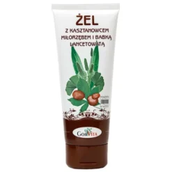 Gorvita, żel z kasztanowcem, miłorzębem i babką lancetowatą, 200 ml