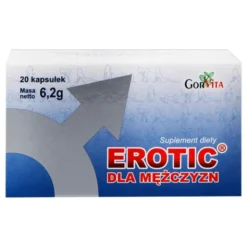 Gorvita Erotic, kapsułki dla mężczyzn, 20 szt.
