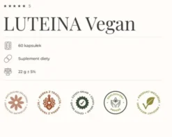 Gorvita Luteina Vegan, kapsułki, 60 szt.