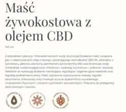 Gorvita, Maść żywokostowa z olejem CBD, 140 ml