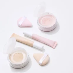Gosh, Bake'n' Set, puder sypki z puszkiem, 001 Soft Pink, 15 g