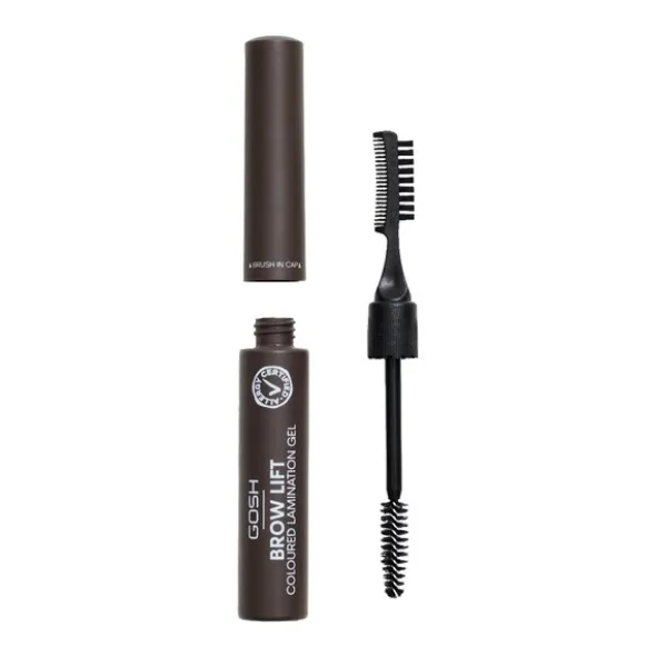 Gosh, żel do laminacji brwi, 002 Dark Brown, 6 ml