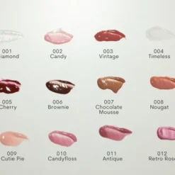 Gosh, Peptide Lip Gloss, błyszczyk do ust z peptydami, 008 Nougat, 7 ml