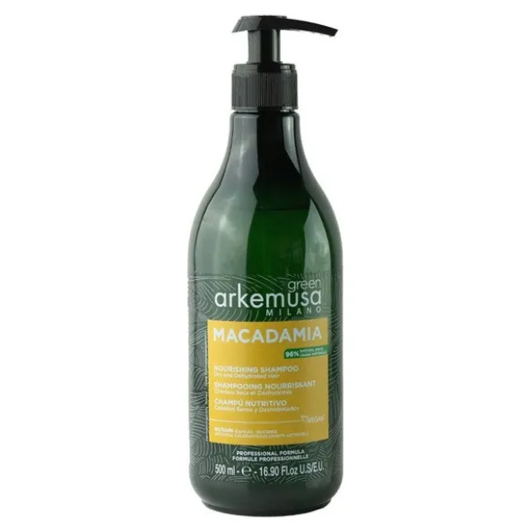 Green Arkemusa Milano Macadamia, nawilżający szampon, 500 ml