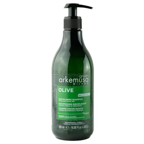 Green Arkemusa Milano Olive, szampon dyscyplinujący, 500 ml