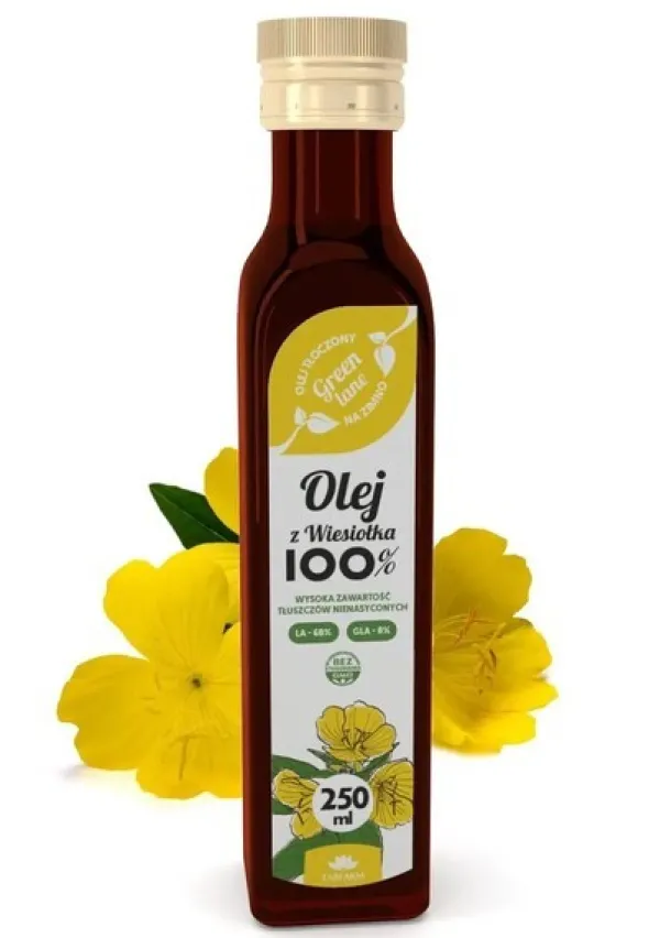 Green Lane Olej z wiesiołka 100%, tłoczony na zimno, 250 ml
