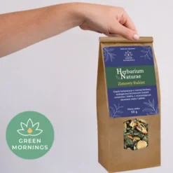 Green Mornings, Herbarium Naturae, Zimowy Bukiet, kompozycja czarnej herbaty, 50 g