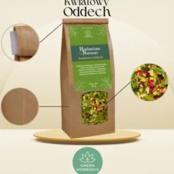 Green Mornings, Herbarium Naturae, Kwiatowy Oddech, kompozycja zielonej herbaty, 50 g