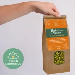 Green Mornings, Herbarium Naturae, Egzotyczna Sencha, herbata ziołowo-owocowa, 50 g