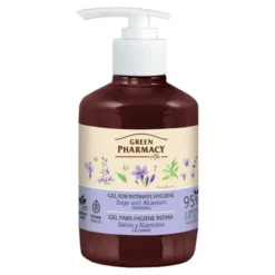Green Pharmacy, łagodzący żel do higieny intymnej, kora dębu i szałwia lekarska, 300 ml