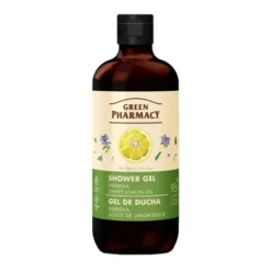 Green Pharmacy, żel pod prysznic, werbena i olejek ze słodkiej cytryny, 500 ml