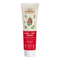 Green Pharmacy, krem do rąk i paznokci, żurawina i arnika, 100 ml