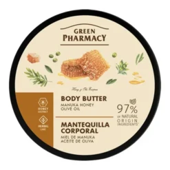 Green Pharmacy, masło do ciała, miód manuka i oliwa z oliwek, 200 ml