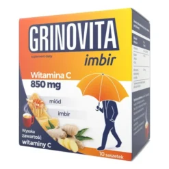 Grinovita imbir, proszek, 10 g, 10 saszetek