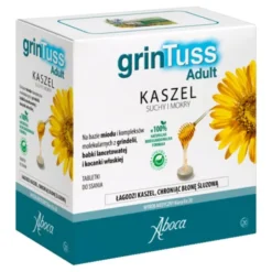 GrinTuss Adult, tabletki do ssania, 20 szt.