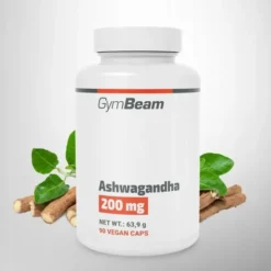 GymBeam Ashwagandha 200 mg, kapsułki, 90 szt.