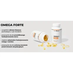 GymBeam Omega 3 Forte, kapsułki, 90 szt.