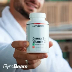 GymBeam Omega 3 + Witamina D3, kapsułki, 90 szt.